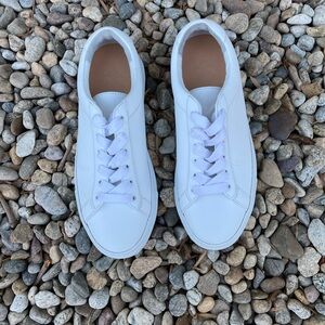 White Leather Sneakers